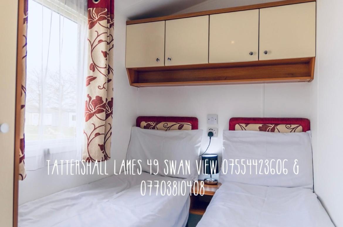 Swan View Retreats # Hottub # Egg Chair # Bbq & Bikes Included 8 Berth Tattershall Eksteriør bilde