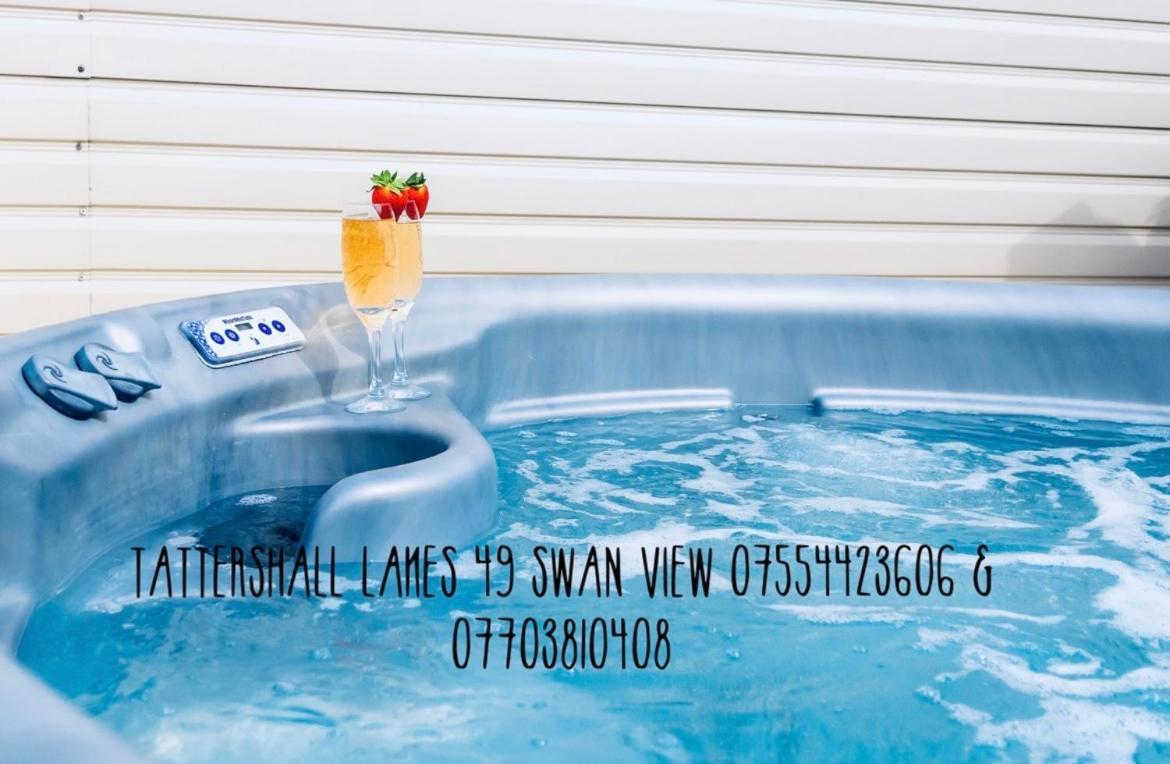 Swan View Retreats # Hottub # Egg Chair # Bbq & Bikes Included 8 Berth Tattershall Eksteriør bilde
