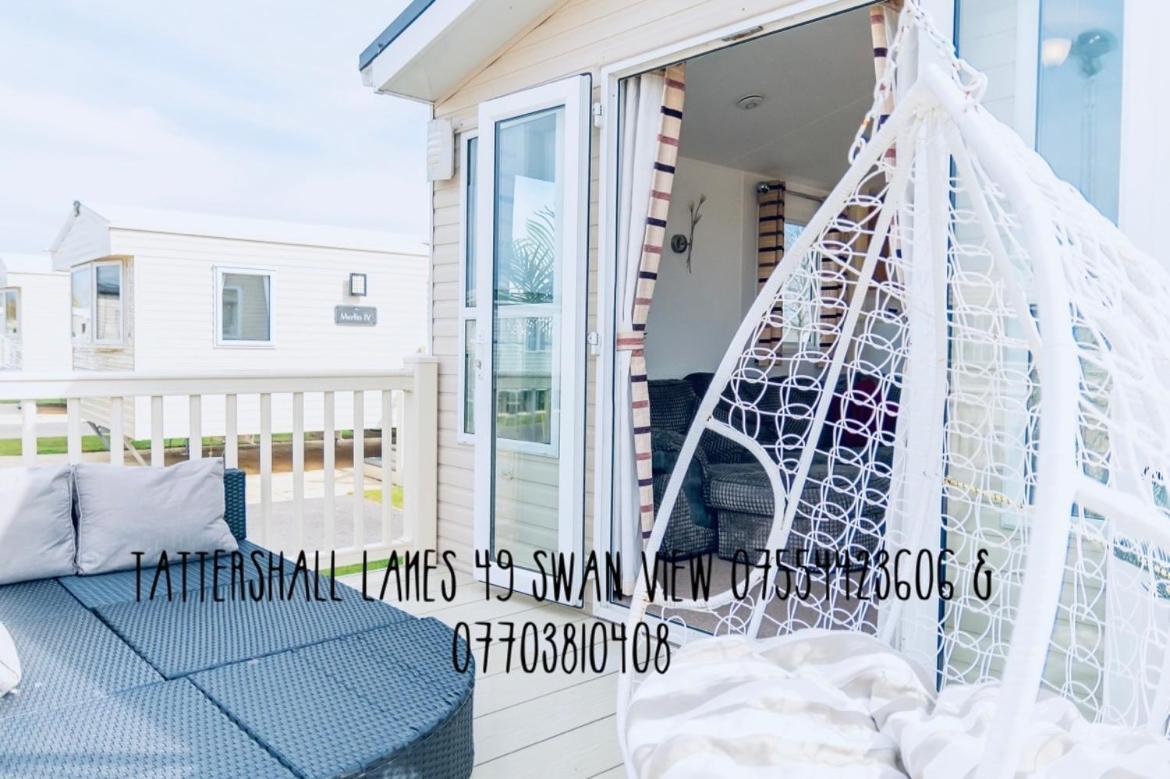 Swan View Retreats # Hottub # Egg Chair # Bbq & Bikes Included 8 Berth Tattershall Eksteriør bilde