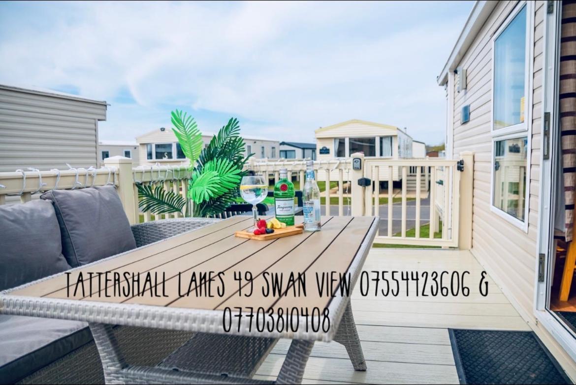 Swan View Retreats # Hottub # Egg Chair # Bbq & Bikes Included 8 Berth Tattershall Eksteriør bilde