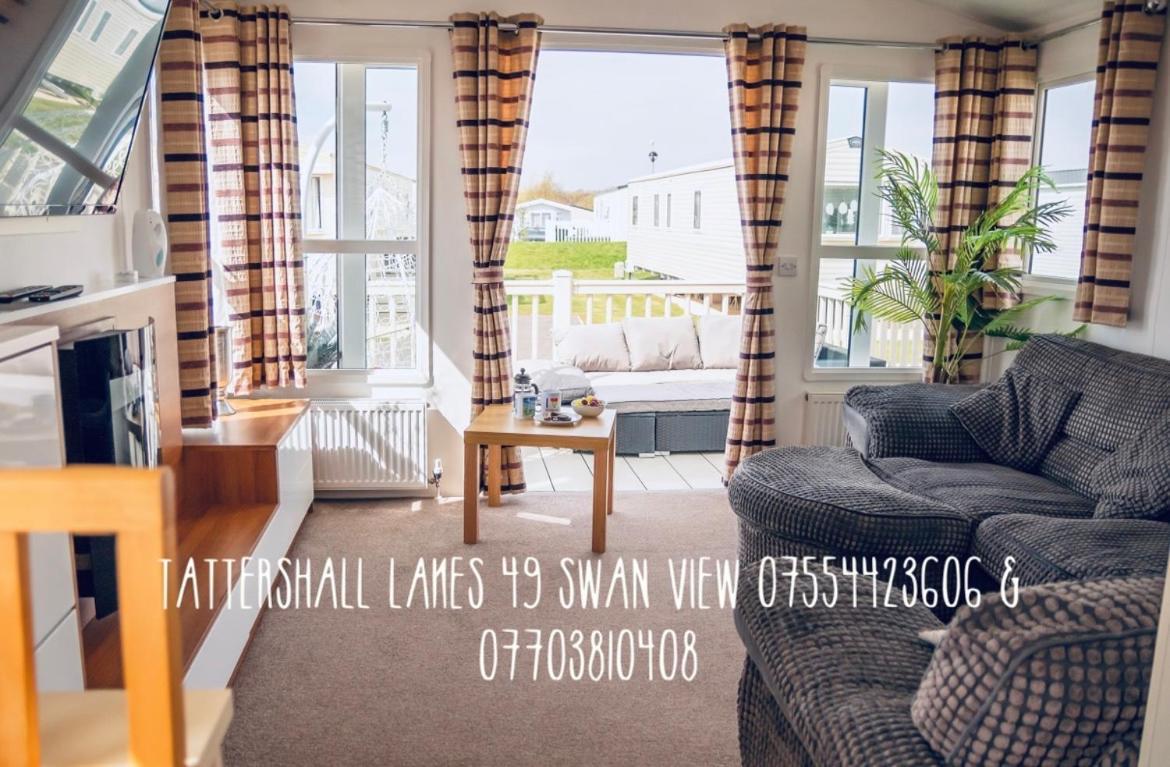 Swan View Retreats # Hottub # Egg Chair # Bbq & Bikes Included 8 Berth Tattershall Eksteriør bilde