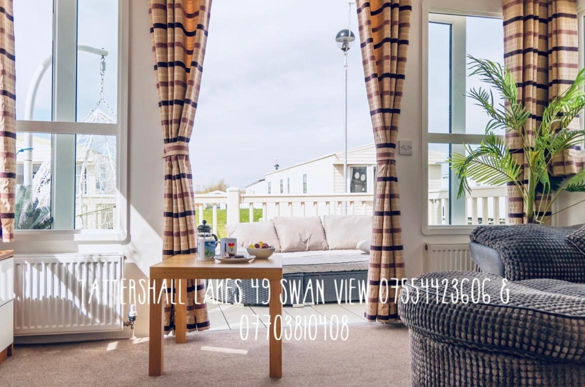 Swan View Retreats # Hottub # Egg Chair # Bbq & Bikes Included 8 Berth Tattershall Eksteriør bilde