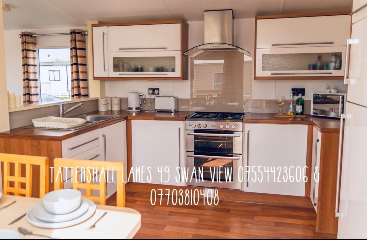 Swan View Retreats # Hottub # Egg Chair # Bbq & Bikes Included 8 Berth Tattershall Eksteriør bilde