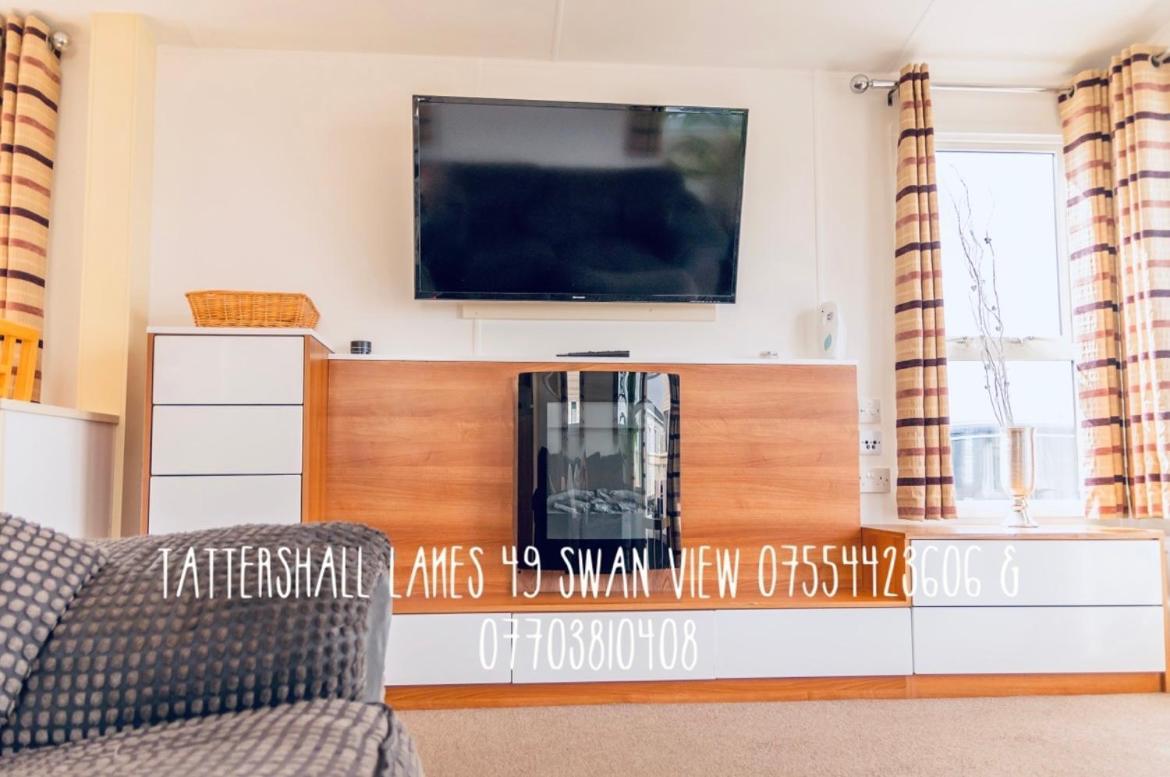 Swan View Retreats # Hottub # Egg Chair # Bbq & Bikes Included 8 Berth Tattershall Eksteriør bilde