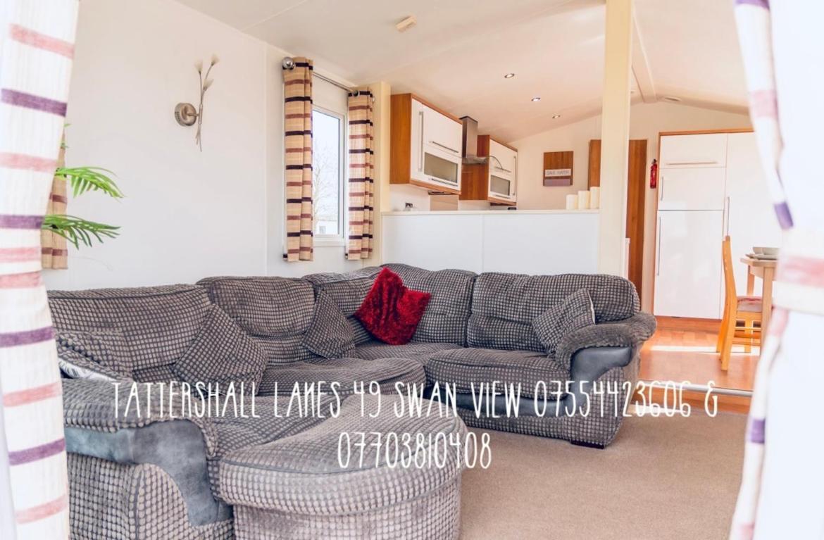 Swan View Retreats # Hottub # Egg Chair # Bbq & Bikes Included 8 Berth Tattershall Eksteriør bilde