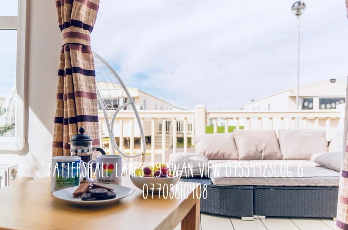 Swan View Retreats # Hottub # Egg Chair # Bbq & Bikes Included 8 Berth Tattershall Eksteriør bilde