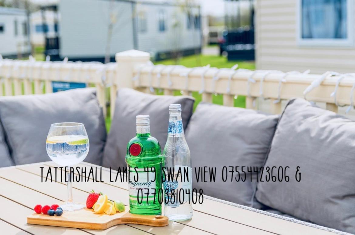 Swan View Retreats # Hottub # Egg Chair # Bbq & Bikes Included 8 Berth Tattershall Eksteriør bilde