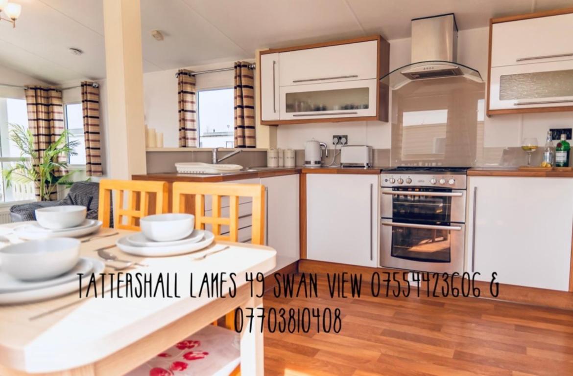 Swan View Retreats # Hottub # Egg Chair # Bbq & Bikes Included 8 Berth Tattershall Eksteriør bilde