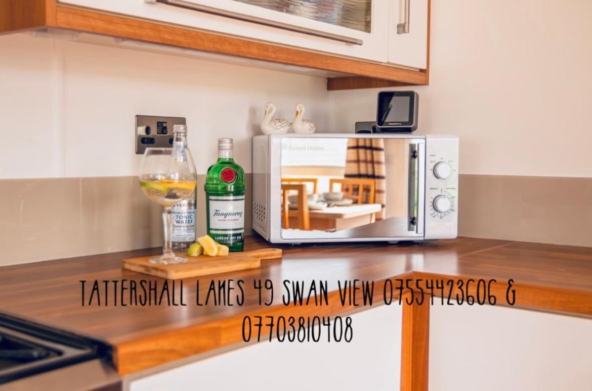 Swan View Retreats # Hottub # Egg Chair # Bbq & Bikes Included 8 Berth Tattershall Eksteriør bilde